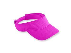 augusta sportswear kids' athletic mesh visor os power pink augusta sportswear kids' athletic mesh visor os power pink