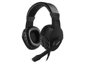 nubwo u3 3.5mm gaming headset for pc, ps4, laptop, xbox one, mac, ipad, nintendo switch games, computer game gamer over ear flexible microphone volume control with mic  black