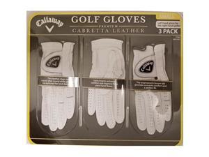 callaway golf gloves 3 pack small left hand for right handed golfer