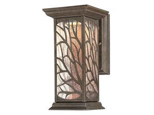 westinghouse lighting westinghouse 6312000 glenwillow onelight led, victorian bronze finish with clear seeded glass outdoor wall fixture