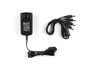 amcrest 4camera 12v power supply for 960h, 720p/1080p hdcvi, and analog security cameras black amcrest 4camera 12v power supply for 960h, 720p/1080p hdcvi, and analog security cameras black