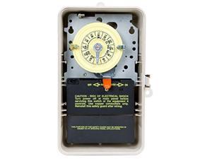 intermatic t104p3 208277 volt dpst 24 hour mechanical time switch