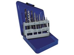 irwin tools hanson spiral extractor and drill bit set, 10 piece, 11119