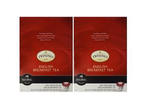 twinings of london english breakfast tea kcups for keurig, 24 count pack of 2 twinings of london english breakfast tea kcups for keurig, 24 count pack of 2