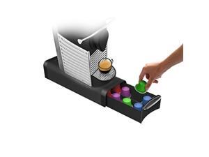 mind reader coffee pod storage drawer for kcups, verismo, dolce gusto, holds 12 kcups, 16 nespresso capsules, 14 cbtl, verismo, dolce gusto, black mind reader coffee pod storage drawer for kcups, verismo, dolce gusto, holds 12 kcups, 16 nespresso capsules, 14 cbtl, verismo, dolce gusto, black