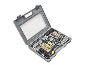 soldering iron kit electronics, 56in1, 60w adjustable temperature soldering iron, solder wick, precision screw driver, solder wire, tweezer, hex wrenches, plastic carrying case soldering iron kit electronics, 56in1, 60w adjustable temperature soldering iron, solder wick, precision screw driver, solder wire, tweezer, hex wrenches, plastic carrying case