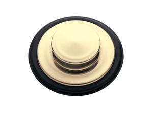 insinkerator stpfg sink stopper for garbage disposals, french gold