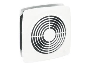 broannutone 511 roomtoroom ventilation fan, plastic white square exhaust fan, 4.5 sones, 180 cfm, 8"