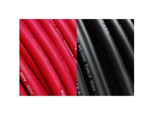 temco wc0183200' 100' blk, 100' red 2 gauge awg welding lead & car battery cable copper wire black + red | made in usa temco wc0183200' 100' blk, 100' red 2 gauge awg welding lead & car battery cable copper wire black + red | made in usa