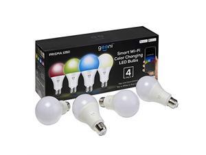 Geeni GN-BW944-999 Smart WiFi LED RGB A21 Light Bulb with Amazon Alexa & Google Assistant Compatibility - 4 pack Geeni GN-BW944-999 Smart WiFi LED RGB A21 Light Bulb with Amazon Alexa & Google Assistant Compatibility - 4 pack