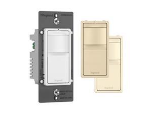 legrand pass & seymour radiant rrw600utc single pole/3way occupancy sensor, tricolor includes 3 interchangable face covers: white, ivory, light almond legrand pass & seymour radiant rrw600utc single pole/3way occupancy sensor, tricolor includes 3 interchangable face covers: white, ivory, light almond