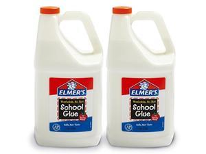 elmer's liquid school glue, washable, 1 gallon, 2 count  great for making slime