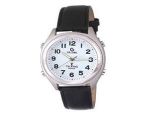 talking atomic watch with leather band model 3954 talking atomic watch with leather band model 3954