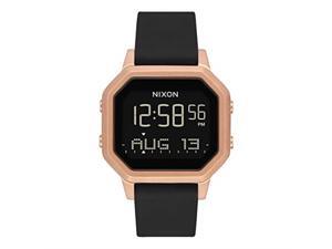 nixon siren ss a1211 rose gold/black 100m water resistant women's digital sport watch 36mm watch face, 18mm16mm stainless steel band nixon siren ss a1211 rose gold/black 100m water resistant women's digital sport watch 36mm watch face, 18mm16mm stainless steel band