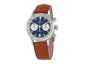 hamilton intramatic chronograph automatic blue dial men's watch h38416541 hamilton intramatic chronograph automatic blue dial men's watch h38416541