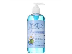 satin smooth satin cleanser skin preparation cleanser, 16 ounce, 16 fl oz satin smooth satin cleanser skin preparation cleanser, 16 ounce, 16 fl oz