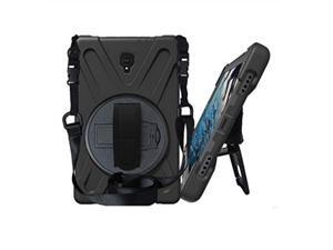KIQ Heavy Duty Military Durability Shield Case, Tablet Cover, Kickstand, Shoulder Strap, Kickstand,, Palmstrap, Dual-Layer Protection For Samsung Galaxy Tab A 10.5 SM-T590 (Black) KIQ Heavy Duty Military Durability Shield Case, Tablet Cover, Kickstand, Shoulder Strap, Kickstand,, Palmstrap, Dual-Layer Protection For Samsung Galaxy Tab A 10.5 SM-T590 (Black)