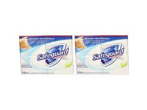 safeguard antibacterial soap, white with aloe, 4 oz bars, 8 ea pack of 2 safeguard antibacterial soap, white with aloe, 4 oz bars, 8 ea pack of 2