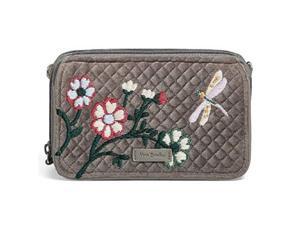 vera bradley iconic rfid all in one crossbody in wolf gray vera bradley iconic rfid all in one crossbody in wolf gray