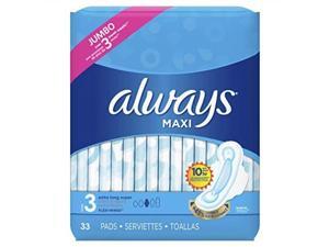 U By Kotex Security Maxi Pads With Wings Overnight Unscented 70 Count Newegg Com