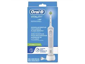 oralb vitality flossaction rechargeable battery electric toothbrush with automatic timer, powered by braun product design & packaging may vary oralb vitality flossaction rechargeable battery electric toothbrush with automatic timer, powered by braun product design & packaging may vary