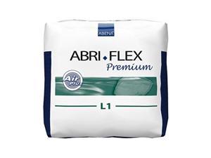 abena abriflex premium protective underwear, l1, 14 count