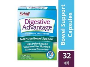 intensive bowel support probiotic supplement digestive advantage 32 capsules,defends against gas, bloating, abdominal discomfort, survives 100x betterthan regular 50 billion cfu intensive bowel support probiotic supplement digestive advantage 32 capsules,defends against gas, bloating, abdominal discomfort, survives 100x betterthan regular 50 billion cfu