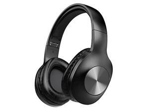 LETSCOM H10 BLACK Bluetooth 5.0 Over Ear with Deep bass Built-in Mic Headphones LETSCOM H10 BLACK Bluetooth 5.0 Over Ear with Deep bass Built-in Mic Headphones