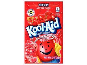 kool aid cherry drink mix 0.13 oz packets, pack of 192 kool aid cherry drink mix 0.13 oz packets, pack of 192