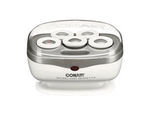 conair instant heat travel hot rollers; white