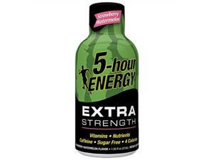 5hour energy shot, extra strength strawberry watermelon, 1.93 ounce, 24 count 5hour energy shot, extra strength strawberry watermelon, 1.93 ounce, 24 count