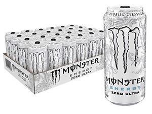 monster energy zero ultra, sugar free energy drink, 16 ounce pack of 24 monster energy zero ultra, sugar free energy drink, 16 ounce pack of 24