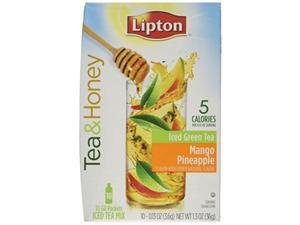 lipton tea & honey togo packets mango pineapple iced green tea 10 ct, 1.3 oz 3 pk lipton tea & honey togo packets mango pineapple iced green tea 10 ct, 1.3 oz 3 pk
