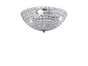 diamond life 3light bowlshaped chrome finish metal and crystal shade crystal chandelier flush mount ceiling light diamond life 3light bowlshaped chrome finish metal and crystal shade crystal chandelier flush mount ceiling light