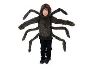 princess paradise baby's child tarantula hoodie, black, small/medium