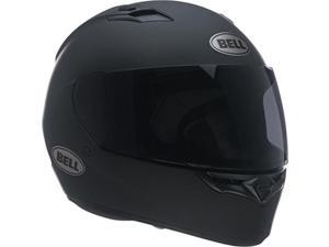 bell qualifier fullface motorcycle helmet solid matte black, small