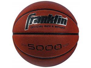 franklin sports 5000 official size 29.5" basketball  tan/black