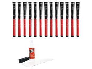 winn dritac standard grip kit 13piece, black/red winn dritac standard grip kit 13piece, black/red