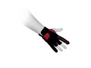 storm stpg lr bowling glove, black/red,