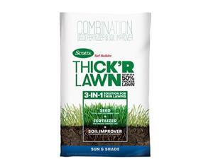 scotts 30158 turf builder thick'r lawn sun and shade, 40 lb scotts 30158 turf builder thick'r lawn sun and shade, 40 lb