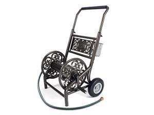 Liberty Garden 301 2 Wheel Outdoor Garden Water Hose Reel Storage Holder & Cart