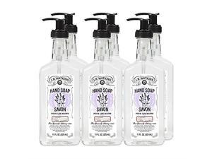 j.r. watkins liquid hand soap, lavender, 11 ounce pack of 6 j.r. watkins liquid hand soap, lavender, 11 ounce pack of 6
