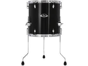 pearl export exx floor tom  14 inches x 14 inches, jet black
