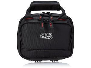 gator cases padded nylon mixer/gear carry bag with removable strap; 8.25" x 6.25" x 2.75" gmixerbag0608