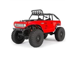 axial 1/24 scx24 deadbolt 4wd rock crawler brushed rtr, red, axi90081t1