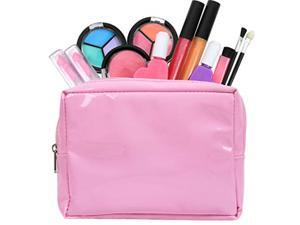 click n' play pretend play kids washable real makeup set with a pink cosmetic kit tote bag set of 13 click n' play pretend play kids washable real makeup set with a pink cosmetic kit tote bag set of 13
