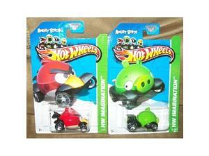 rare angry birds hot wheels car set minion & red bird vehicles 2013 rare angry birds hot wheels car set minion & red bird vehicles 2013