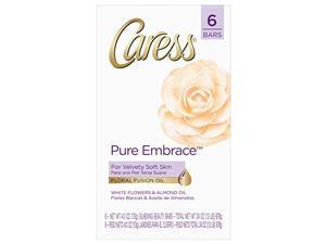 caress beauty bar, pure embrace 4 oz, 6 bar caress beauty bar, pure embrace 4 oz, 6 bar