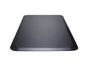 guardian pro top indoor antifatique floor mat, rubber, 3'x5', black