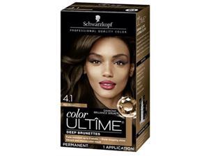 schwarzkopf color ultime hair color cream, 4.1 rich brown schwarzkopf color ultime hair color cream, 4.1 rich brown